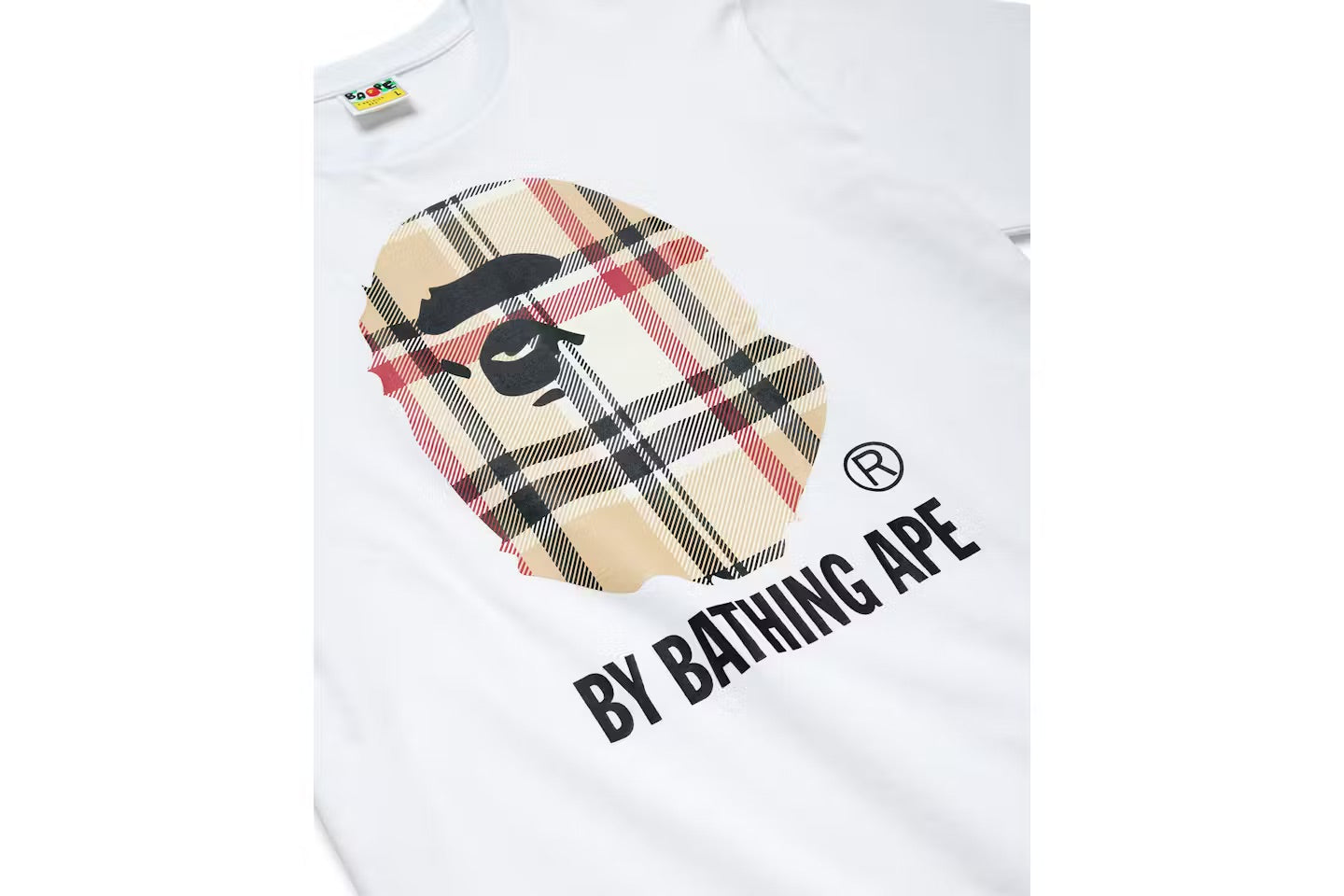 BAPE A Bathing Ape Check by Bathing Tee