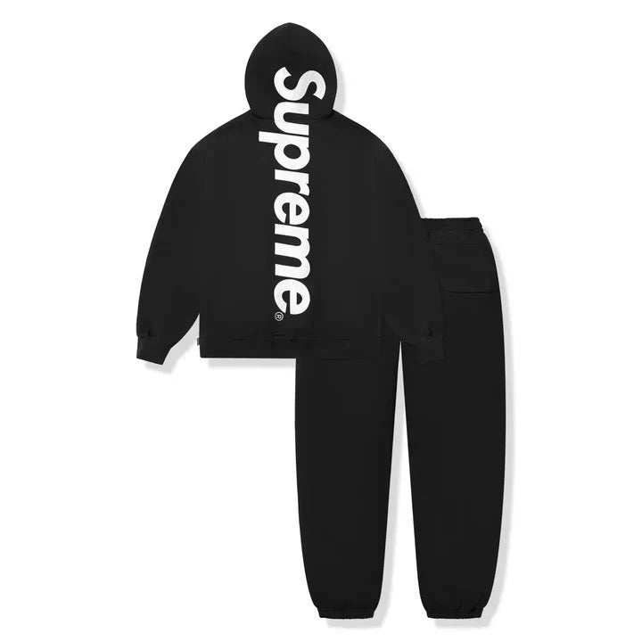 Black and White Embroidered Supreme Set