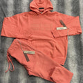 Fear of God Essentials Men's Pink and Orange Hoodie