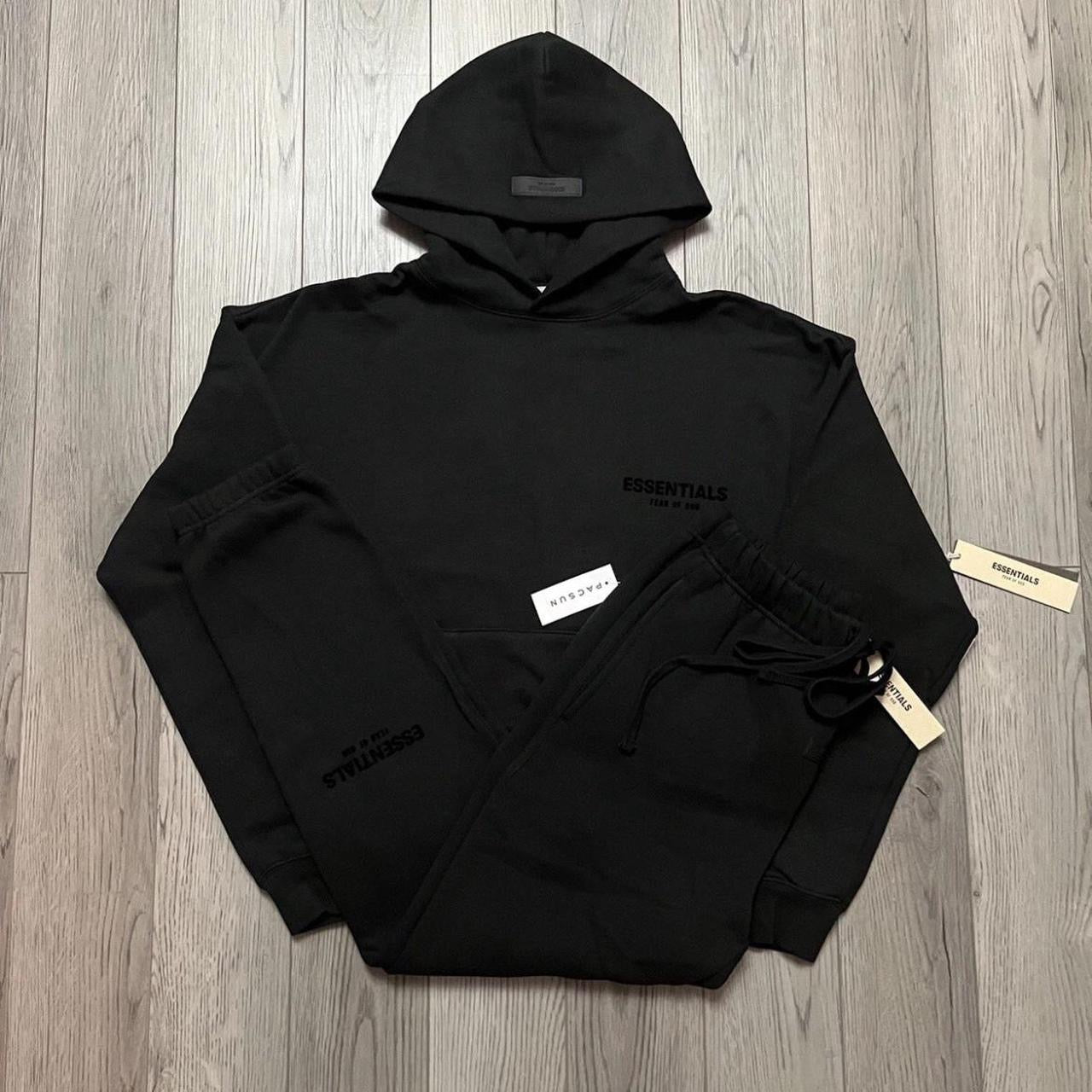 Fear of God Essentials Men's Black Joggers-tracksuits