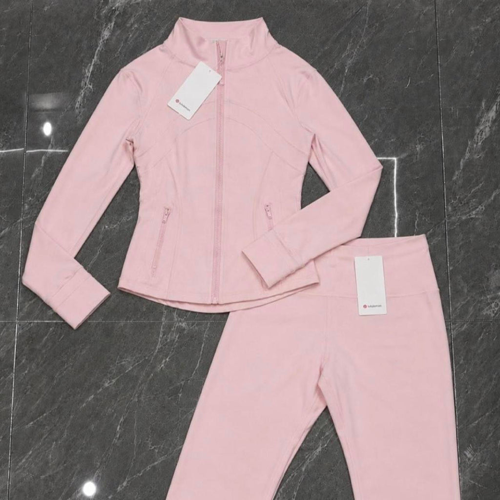 Lululemon Set All Colors Tights Define Jacket Set