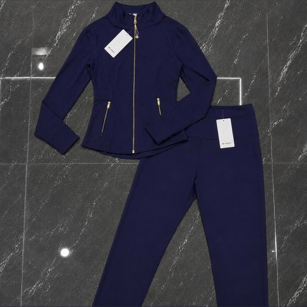 Lululemon Set All Colors Tights Define Jacket Set