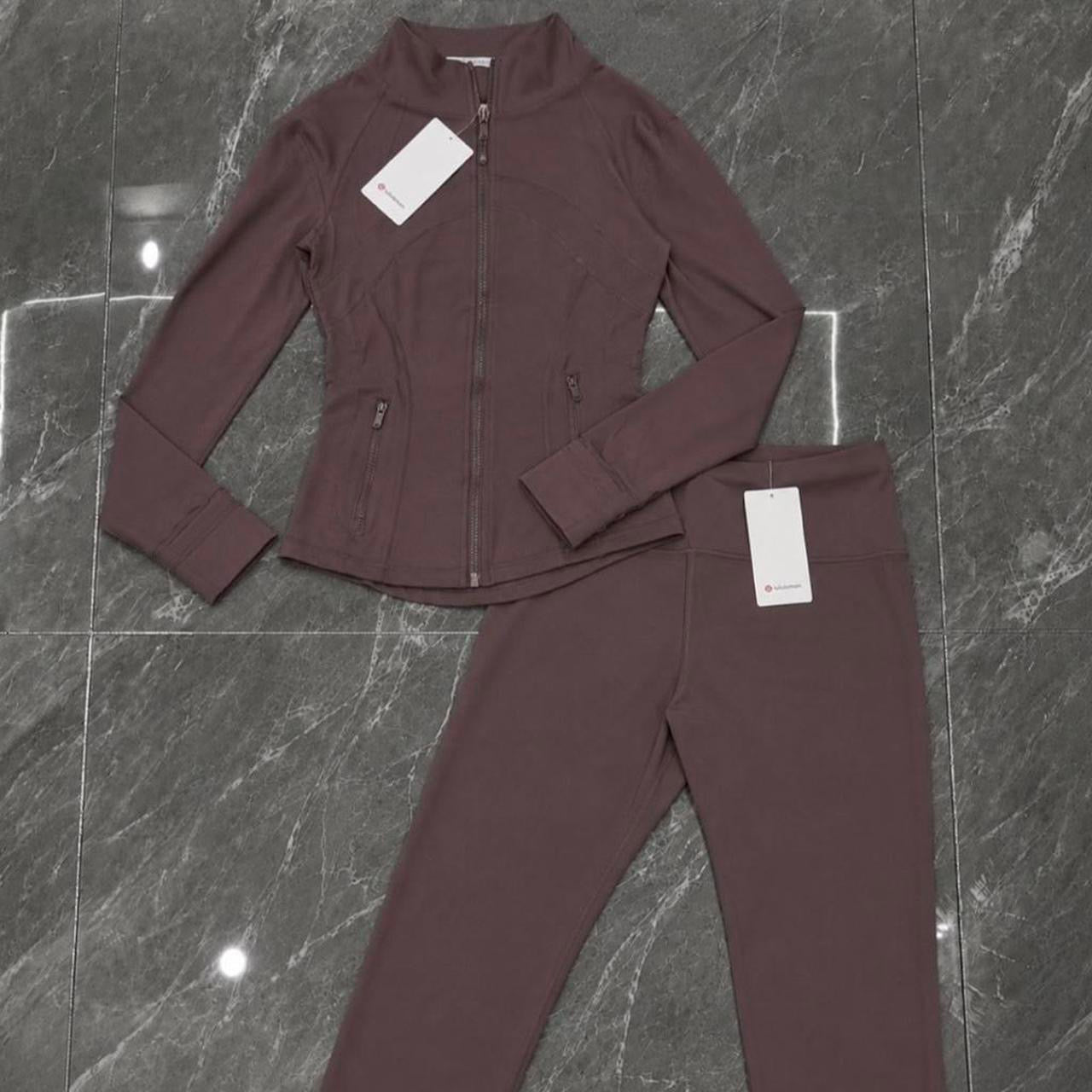 Lululemon Set All Colors Tights Define Jacket Set