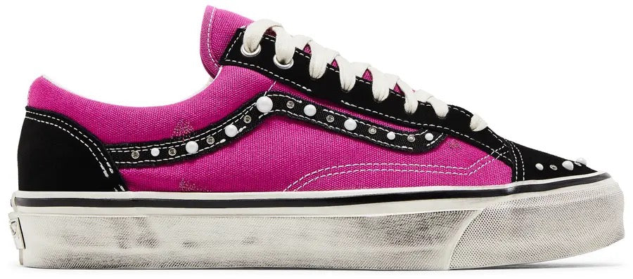 Pink and Black Pearlized Vans